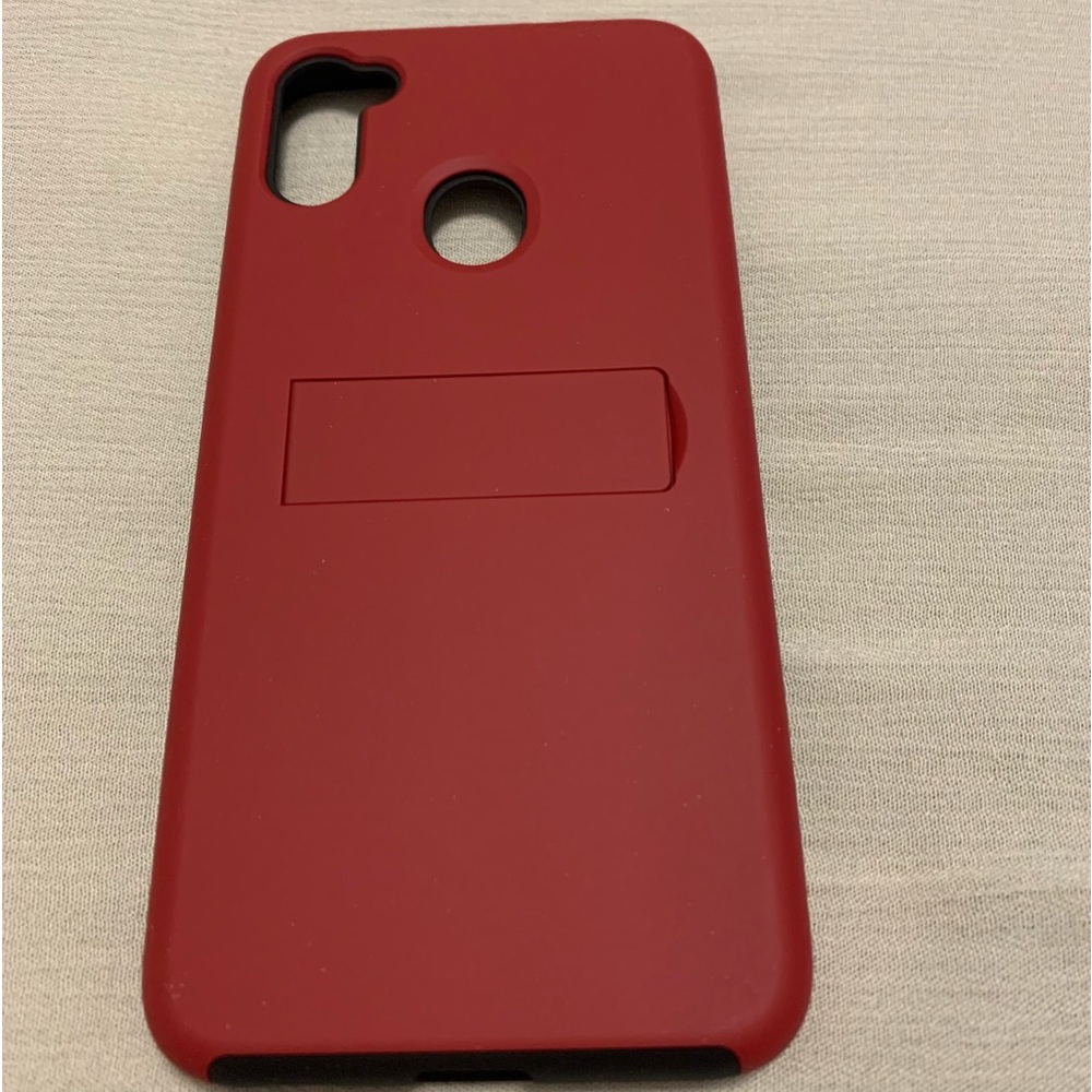 Samsung Galaxy A11 KICK | Dual-Layer Protective Kickstand Case Metro by T-Mobile - Picture 2 of 15